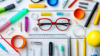 Creative Study Session with Educational Tools