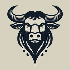 bull head vector