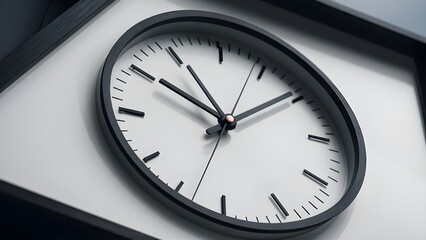 elegant wall clock with a metallic finish and sleek design perfect for modern decor and sophisticated interior design themes