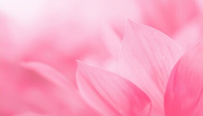 Fototapeta premium Soft Pink Petals: A Delicate Floral Macro