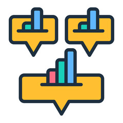 Obraz premium Follow On Investment Icon