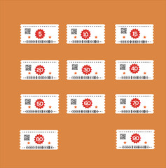 illustration of a set of icons
