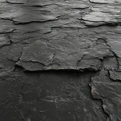 Dark Grey Stone Texture Rough, Rugged Rock Surface Background