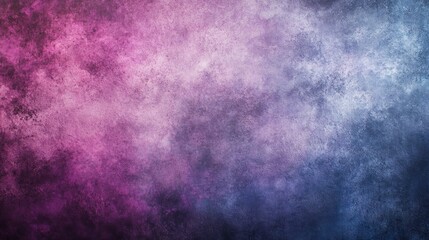 Obraz premium A textured gradient background blending purple, blue, and white hues for design purposes.