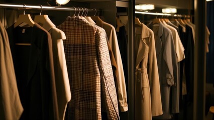 Backstage dressing room filled with colorful costumes and props, symbolizing creativity, preparation, and the magic of transformation in performing arts.