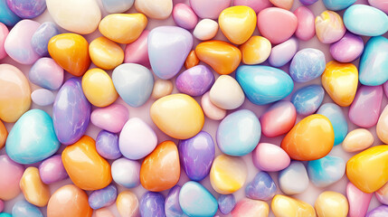Pastel-colored stone wall paper background