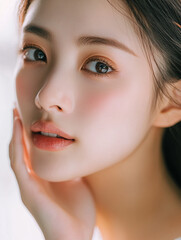 Obraz premium close up portrait of a woman 