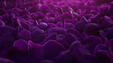Obraz premium Deep Purple Orchid Petals Close up Floral Texture Background