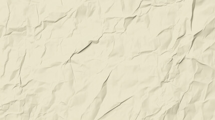 Fototapeta premium Crumpled Paper Texture on a Light Gray Background - High-Resolution Abstract.