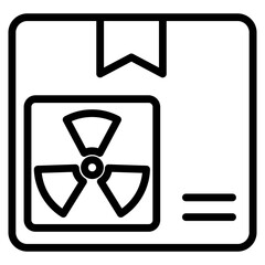 Packaging Hazard Icon