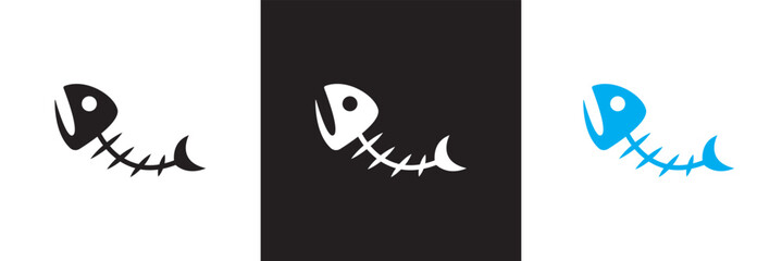 Waste icon set. isolated on white and black background. vector illustration. EPS 10