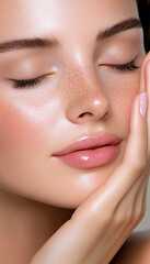 Obraz premium close up portrait of a woman 