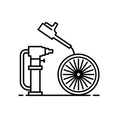 bicycle icon set