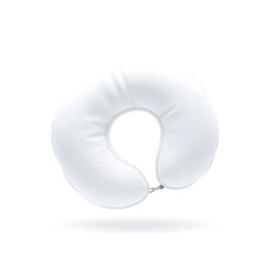 White Travel Neck Pillow for Comfortable Journeys