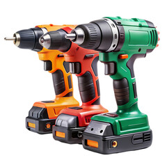Electric Drill or Drilling Machine or Driller or Construction Transparent Background