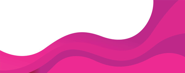 Modern pink banner background. Graphic design banner pattern background