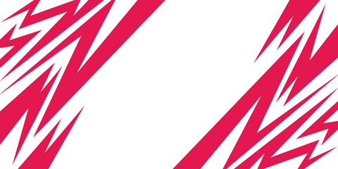 Simple background with gradient zigzag line pattern and some copy space area