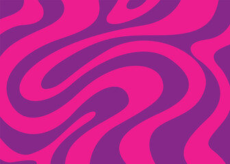 Minimalist background with cute wavy lines pattern