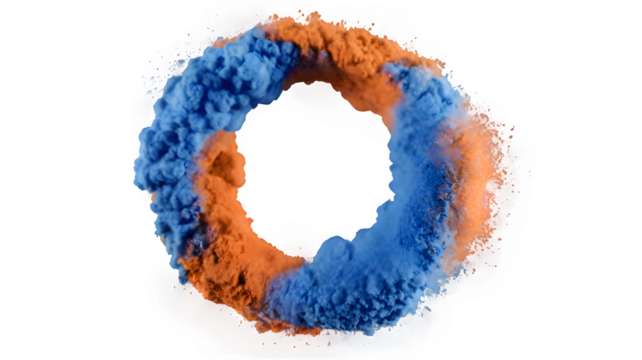 number eight made of fire