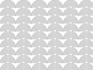 Half Circle Patterns Designs 
