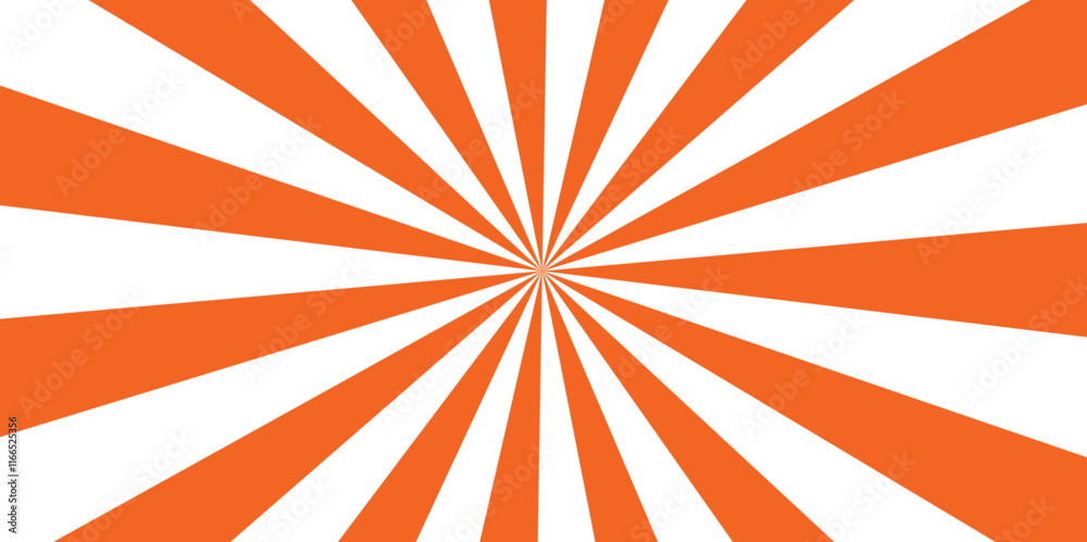 Leinwandbilder Abstract background with rays retro starburst. Radial spiral stripes backdrop. Comic design element. Vintage beam sunburst texture. Classic vintage sun rays pattern. Simple Gradient Groovy Rays 