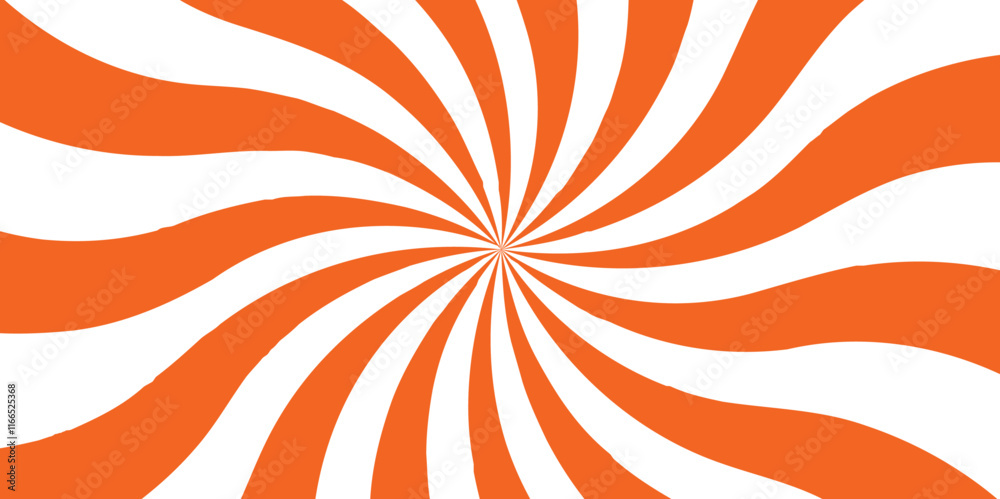 Aufkleber abstract background with rays retro starburst. radial spiral stripes backdrop. comic design element.
