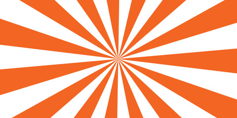 Abstract background with rays retro starburst. Radial spiral stripes backdrop. Comic design element. Vintage beam sunburst texture. Classic vintage sun rays pattern. Simple Gradient Groovy Rays 