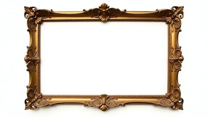 Golden Ornate Frame: A Sophisticated Choice for Timeless Art