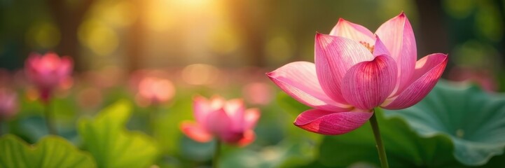Fototapeta premium Sunlit petals unfurl, delicate artistry, tranquil park, english, floral, tranquil