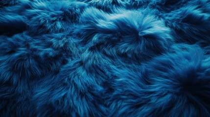 Fototapeta premium Closeup of a 3D fluffy ball with textured fur and fibers.