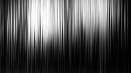 Obraz premium abstract monochrome vertical line texture background with gradient black white stripe pattern and gray scale abstract art