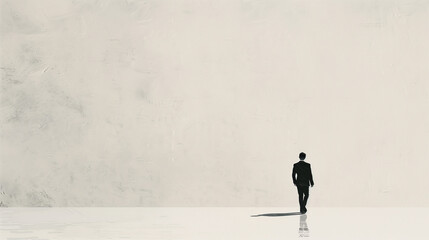 Minimalist illustrated AI generated