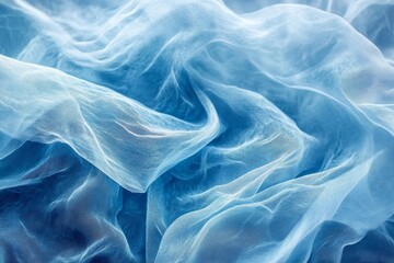 Obraz premium Light Blue Concept Abstract Background, Generative AI