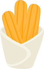 illustration churros