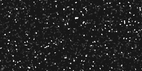 Terrazzo flooring consists of chips of marble texture. quartz surface black, white for bathroom or kitchen countertop. black paper texture background. rock stone marble backdrop textured illustration.