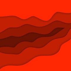 Overlapping water wave pattern background