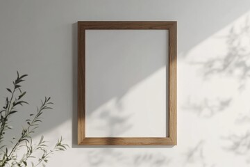 Minimal Wooden Picture Poster Frame for Elegant Home Decor