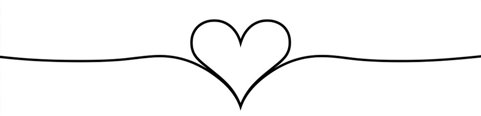 Heart background illustration.