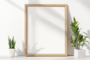 Stylish Minimal Wooden Picture Poster Frame for Home or Office Decor