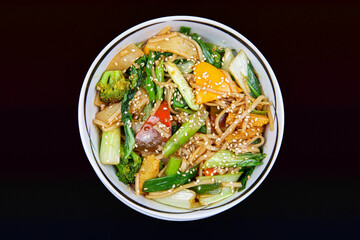 Vegetable Flaxseed Salad