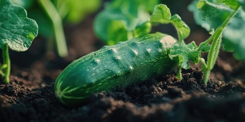 Obraz premium Vegetable growth in soil