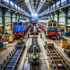 train-repair-workshop