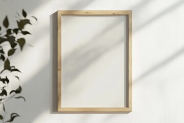 Elegant Light Wood Thin Rectangular Vertical Design for Modern Spaces