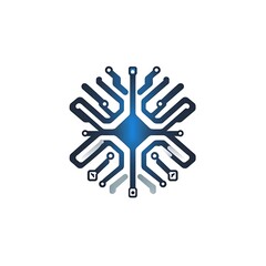 Obraz premium Innovative technology design digital space graphic art modern abstract