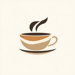 Coffee art showcase minimalist digital illustrations for mornings