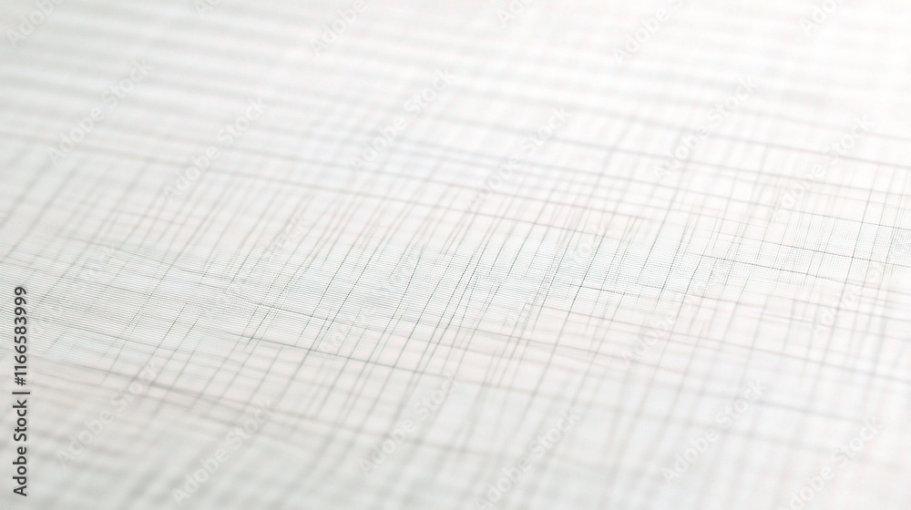 Poster white paper with grid lines pattern ideal for architectural design