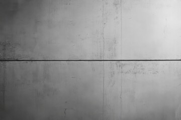 Naklejka premium Plain Gray Background with a Subtle Thin Line for Versatile Design Use