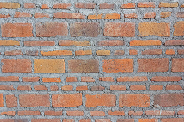 Obraz premium Red Brick Wall for Brickwork Background Design