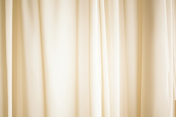 Obraz premium cream peach satin silk elegant fabric for backgrounds