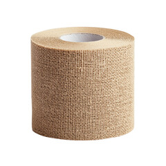 Beige Medical Tape Roll with Textured Surface